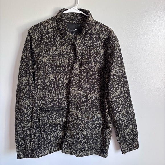 Tavik Men's 5 Pocket Canvas Isle Poplin Jacket Silt Size Medium - Picture 2 of 10